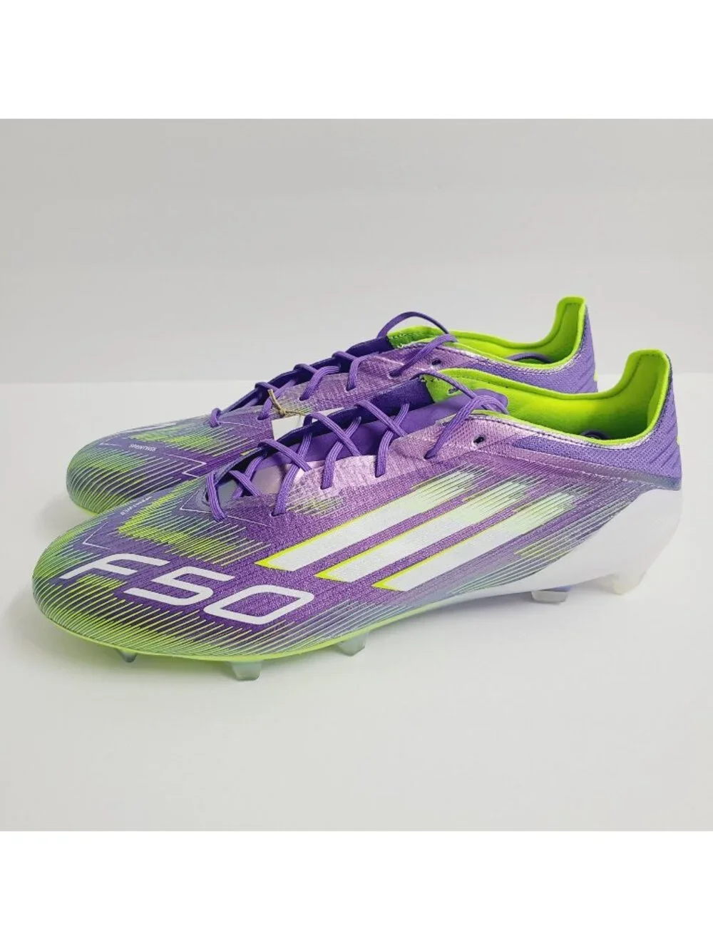 NEW Adidas F50 Elite FG Soccer Cleats JH7615 Size 13 Purple